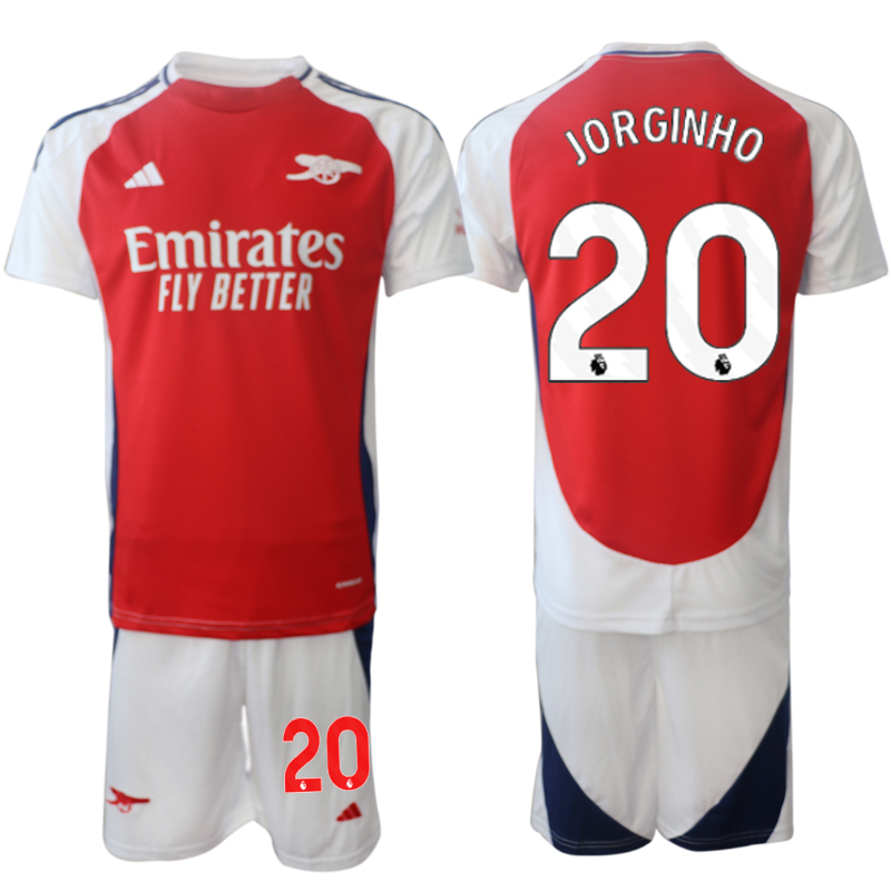 Men 2024-2025 Club Arsenal home Red #20 Soccer Jersey